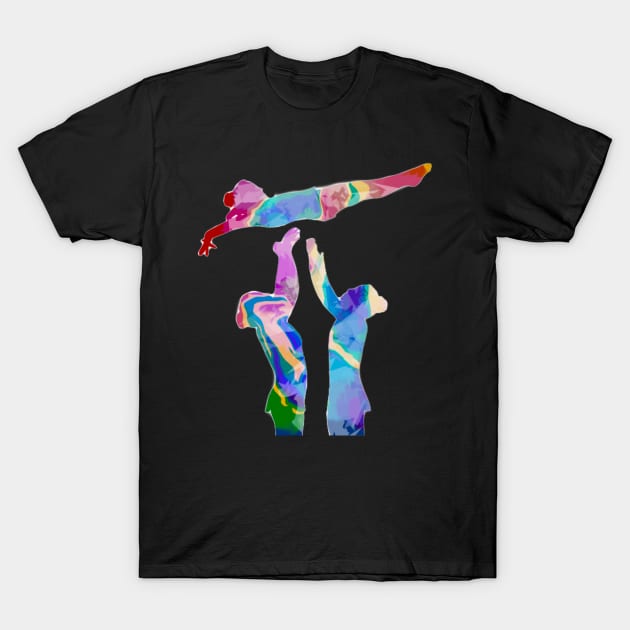 A women’s trio doing helicopter T-Shirt by artsyreader